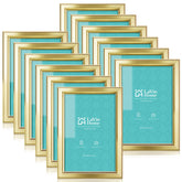 LaVie Home 4x6 gold frame wall-hang display for elegant photo walls.