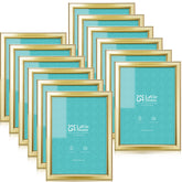 LaVie Home 5x7 gold frame wall display for a stylish gallery wall.