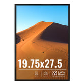 LaVie Home frame closeup with HD Plexiglas for safe, clear viewing.