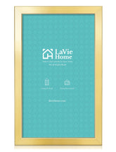 LaVie Home 14x22 gold poster frame showcases memories with durable HD plexiglass.