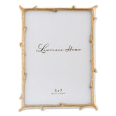 Lawrence Frames 712557 gold branch design frame for wall or tabletop display, elevating photos with a gold accent.