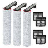 LBLVBNEWD Dreame H12 Pro roller brush angled view highlighting cleaning surface