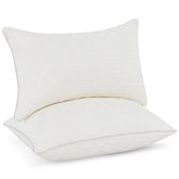 Leeden 12x20 pillow insert two-pack on a sofa for added comfort