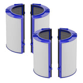 Leemone 360deg combi filter assembly showing integrated HEPA and carbon layers for cleaner air