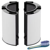 Leemone 360Β° combi filter front view shows the 2-in-1 HEPA and carbon design for Dyson units.