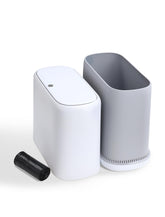 LEGUO bathroom trash can with lid closes smoothly for hygienic, space-saving bathrooms.