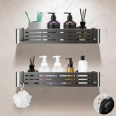 Lekesky suction cup shower caddy on smooth wall with secure grip for shower items