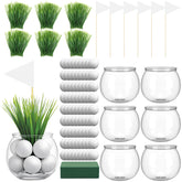 LemonRoad golf centerpiece pot brings elegant, coordinated decor to any party table.