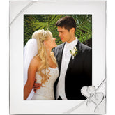 Lenox True Love 8x10 frame with interlaced hearts for wedding memories.
