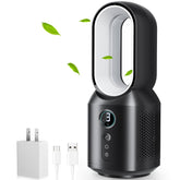 let'me bladeless desk fan safety feature for homes and kids