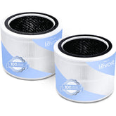 Levoit Core 200S-P front view, compact purifier for rooms.