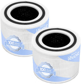 Levoit Core 300-P air purifier front view for whisper-quiet operation