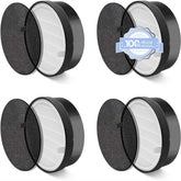Levoit LV-H132 four-pack replacement filter for peak purifier performance.
