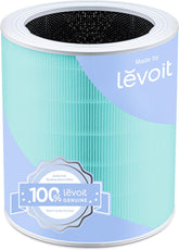 LEVOIT toxin absorber filter core600s-px close-up showing activated carbon odor control