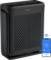 Levoit Vital 100S-P front view, compact design for larger rooms.