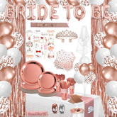 LFSTGN Bride to Be banner for a chic rose gold shower and photo moments