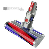 LhhTing soft roller head on Dyson enables versatile hard-floor cleaning.