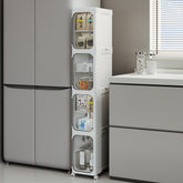 Lifelongpal narrow storage with foldable frame enables quick setup in small spaces.