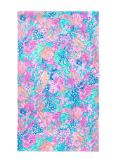Lilly Pulitzer oversized towel 40x70 perfect for poolside lounging and full chair coverage.