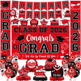 LINHAXM 2026 graduation banner—photo-worthy focal point for memorable party entrances.