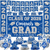 LINHAXM graduation banner backdrop for a polished Class of 2026 photo wall