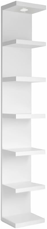 LitaEther 7-tier wall shelf with LED glow for stylish display