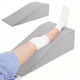 Litluxu leg elevation pillow with foam core for stable knee elevation and comfort.