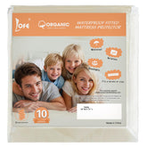 LOFE organic twin top-cover delivers soft comfort and edge protection.