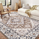 Lofus 5x7 rug with soft texture and non-slip backing for safe floors.