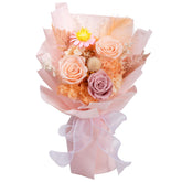 Lovenfold preserved rose bouquet in champagne tones—lasting beauty for a thoughtful gift