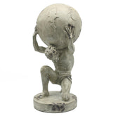 Lukitas Atlas holding the Earth statue features a bold globe detail and refined craftsmanship.