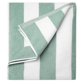 LULUHOME large beach towel with striped dark blue design for poolside lounging