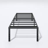 Lumunance twin bed frame assembly kit shows clear hardware for quick setup.