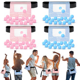 Lunmon gender reveal cardboard boxes for engaging baby shower fun.