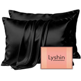 LYSHIN silk pillow case with hidden zipper for secure, easy night’s rest.