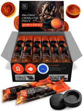 M. ROSENFELD charcoal discs pack of 200 for incense burning and aromatherapy.