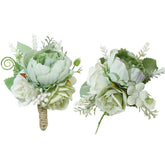 MAFELOE wrist corsage light green for weddings and events