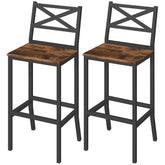 MAHANCRIS bar stools 26-inch seat offer comfortable counter seating for dining areas
