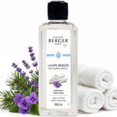 MAISON BERGER Fresh Linen refill bottle demonstrates long-lasting fragrance diffusion for a fresh home