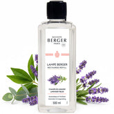 MAISON BERGER lavender-fields refill bottle 500ml for long-lasting fragrance diffusion