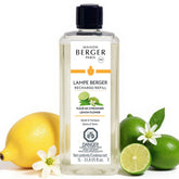 Maison Berger lemon-flower-refill-1l view of the 1L bottle for long-lasting fragrance