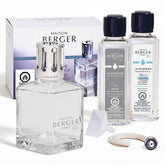 Maison Berger starter square diffuser with Ocean Breeze refill for refreshed air and fragrance