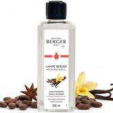 Maison Berger Vanilla Gourmet refill bottle in elegant packaging for home fragrance.