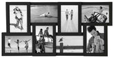 Malden eight-opening collage frame on wall with easy hanging