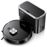 MAMNV Robot Vacuum with 11500 Pa suction powers pet hair pickup on carpets