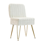 Manyday vanity chair with storage under seat keeps makeup organized.