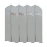 MARMINS long dress bag with clear window for quick garment identification.