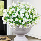 Martine Mall 24 bundles outdoor flowers petunia for natural-looking porch decor