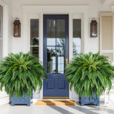 Martine Mall 48-inch fake fern in pot for lush year-round greenery.