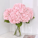 Martine Mall hydrangea 21in bouquet assembly for elegant tabletop decor.